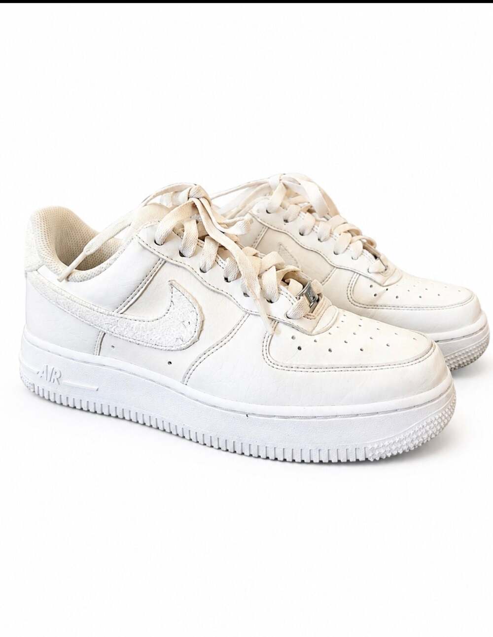 Nike Air Force 1 ‘07 LV8 Needlework Sail Aura Sneakers Women’s 6 EU 37.5